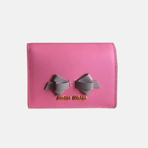 2018/19 MiuMiu Ladies Ribbonz Small Wallet - 미우미우 … - 1