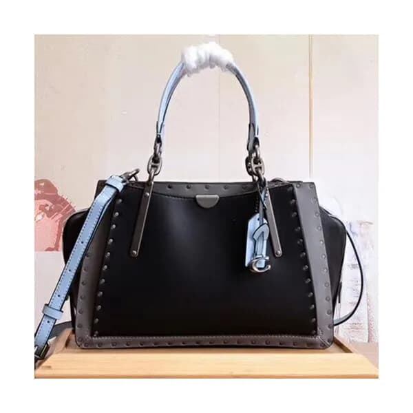 Coach Leather Dreamer Version Tote Shoulder Bag,28… - 1