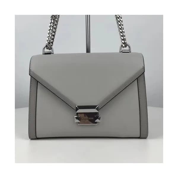 Michael Kors 2018 Leather Whitney Chain Shoulder B… - 1