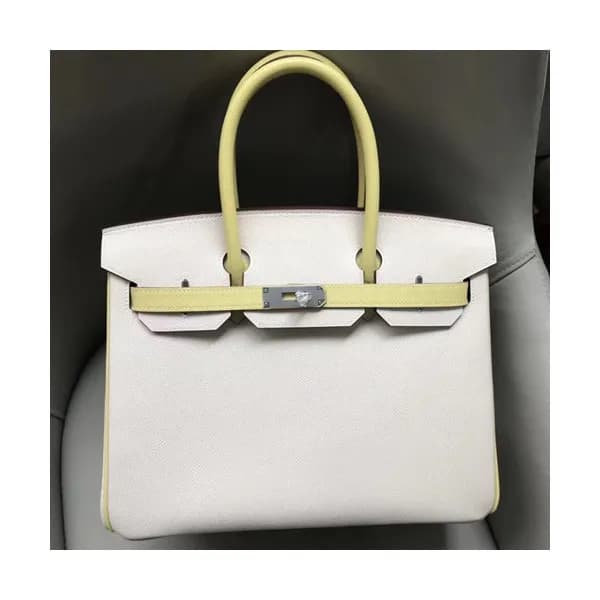 Hermes Birkin Epsom Leather Tote Shoulder Bag ,30c… - 1