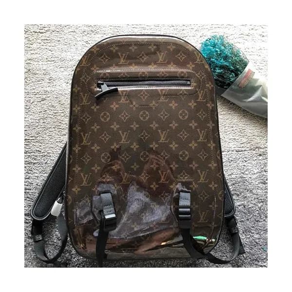 Louis Vuitton 2018 Monogram Titanium Back Pack,31c… - 1