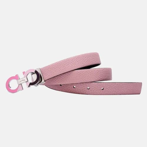 Salvatore Ferragamo 2019 Ladies Gancini Leather Be… - 1