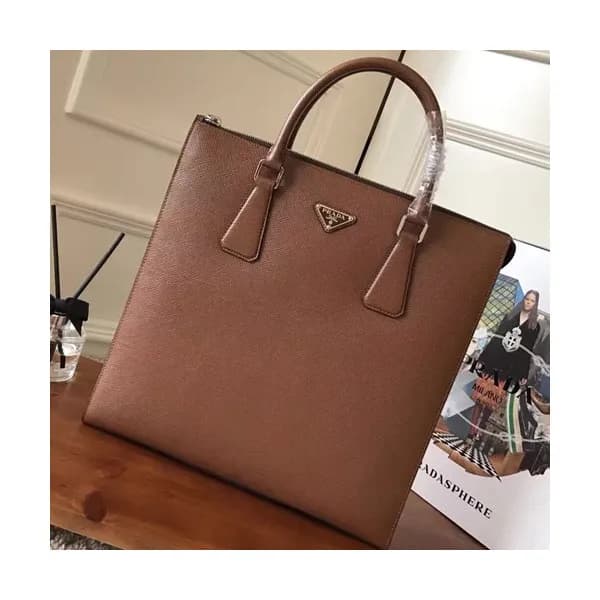 Prada Saffiano Mens Business Bag ,34CM - 프라다 사피아노 … - 1
