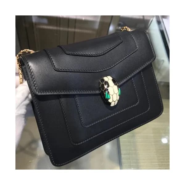 Bvlgari Serpenti Forever Chain Shoulder Bag,20CM -… - 1