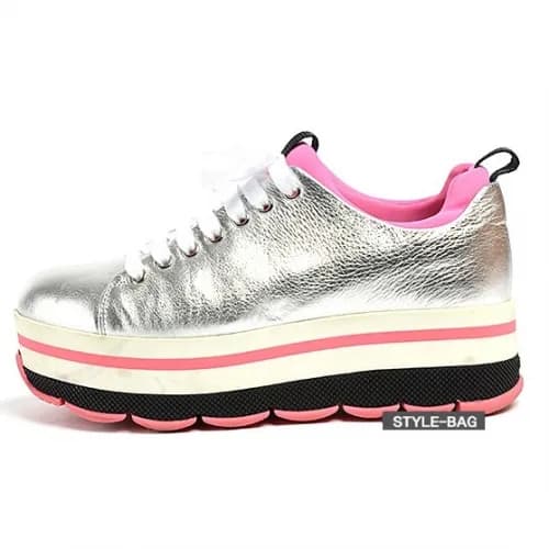 Prada 2019 Ladies Leather Platform Shoes- 프라다 여성 레… - 1
