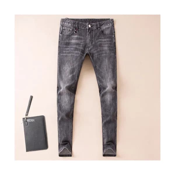 Armani 2019 Mens Steel Logo Slim Fit Denim Pants -… - 1