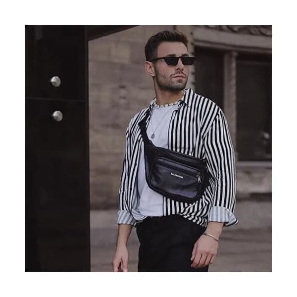 Balenciaga 2019 Leather Belt Bag,25CM - 발렌시아가 2019… - 1