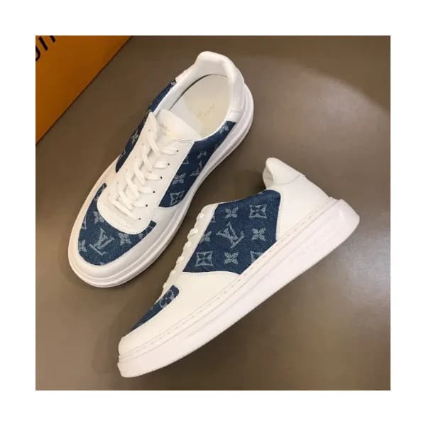 Louis Vuitton 2019 Mens Initial Logo Lambskin Snea… - 1