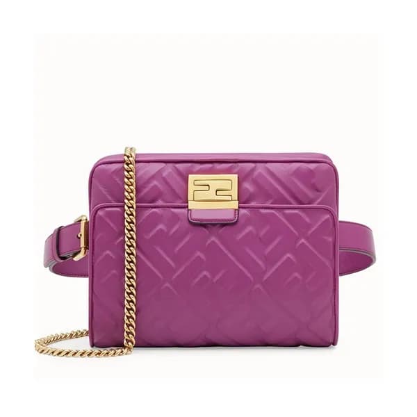 Fendi 2019 Leather Belt Bag Shoulder Bag, 25cm - 펜… - 1