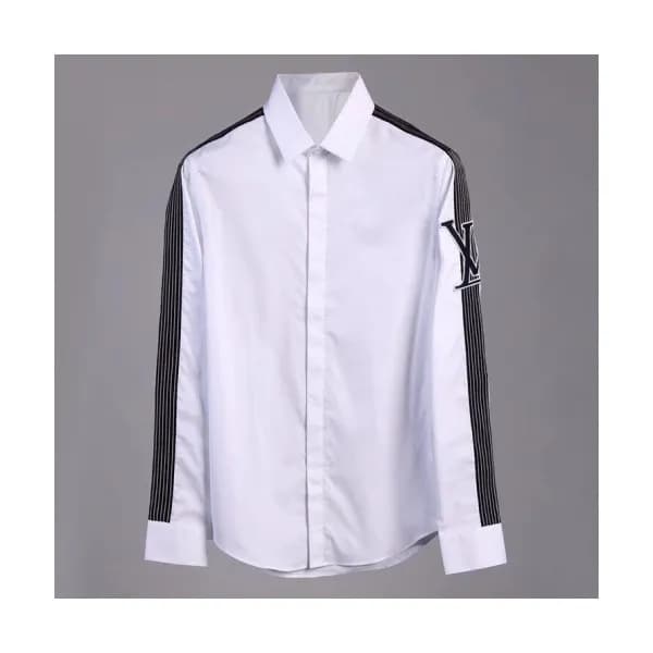 Louis vuitton 2019 Mens Stripe Logo Cotton Tshirt … - 1