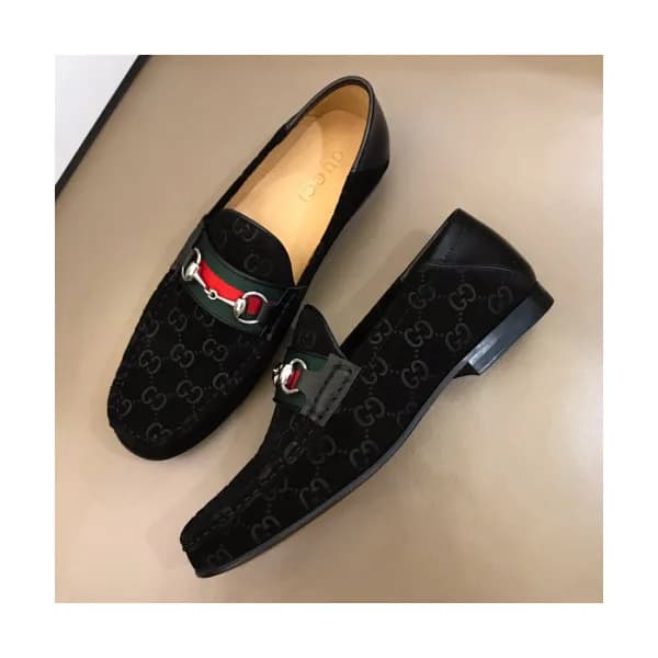 [미러급]Gucci 2019 Mens Business Horsbit Suede Loafer… - 1