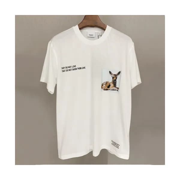 [매장판]Burberry 2019 Mm/Wm Logo Cotton Short Sleeved… - 1