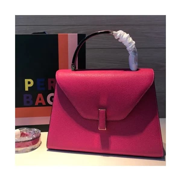 Valextra 2019 Epsom Leather Tote Shoulder Bag,22/2… - 1