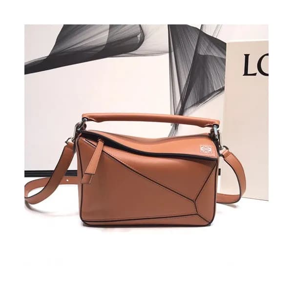 Loewe 2019 Puzzle Small Shoulder Bag, 24CM - 로에베 2… - 1