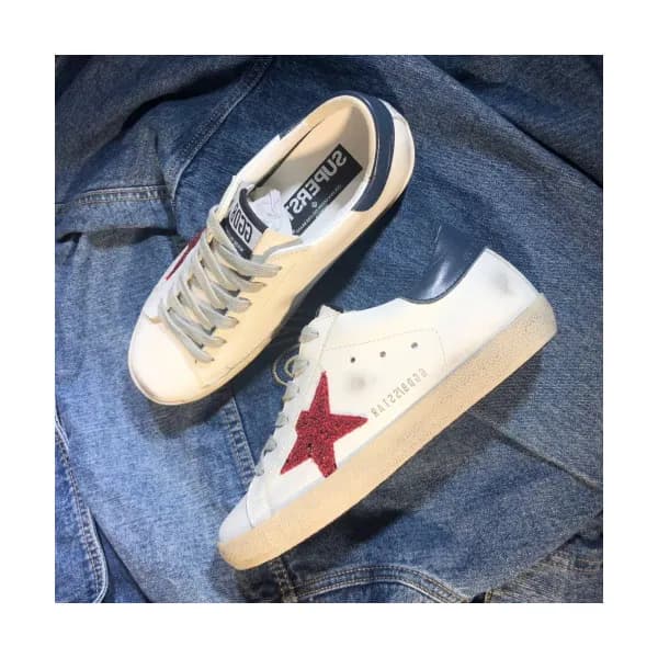 Golden Goose 2019 Deluxe Brand Superstar Snake Nav… - 1