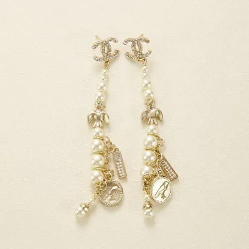 Chanel vintage Pearl earring - 샤넬 빈티지 진주 이어링 cha… - 1