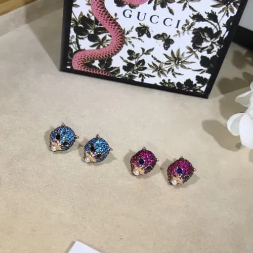 Gucci Vintage earring - 구찌 빈티지 이어링 guc0021.컬러(핑… - 1