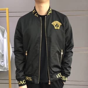 Versace 2019 Mens Medusa Patch Logo Casual Hood Ja… - 1
