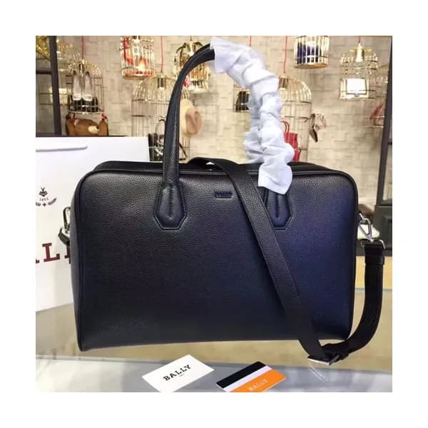 Bally 2019 Leather Tote Shoulder Bag,42cm - 발리 2… - 1