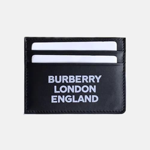 Burberry 2019 Leather Card Purse - 버버리 남여공용 레더 카드… - 1