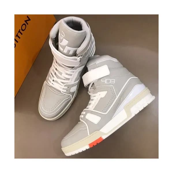 Louis vuitton 2019 Mens Leather Sneakers - 루이비통 2… - 1