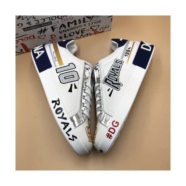 Dolce&Gabbana 2019 Mens Leather Sneakers - 돌체앤가바나… - 1