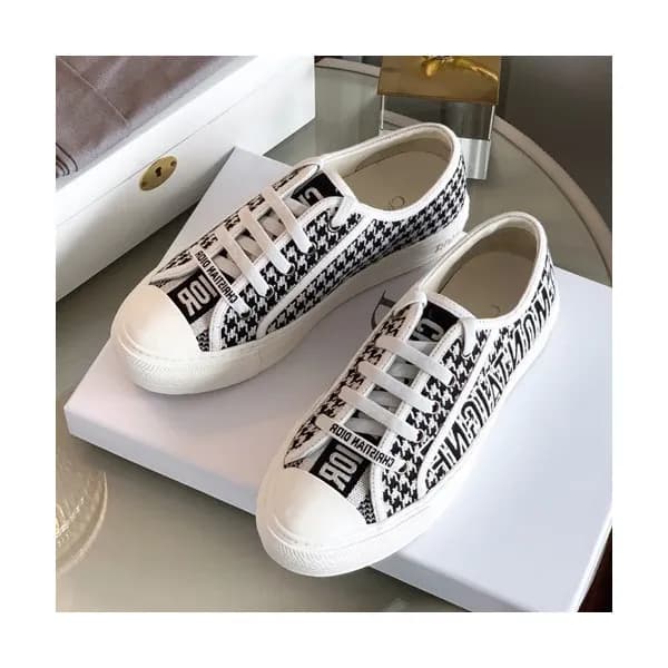 Dior 2019 Ladies Canvas Sneakers - 디올 2019 여성용 캔버스… - 1