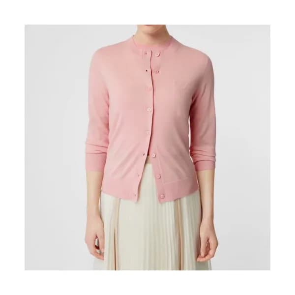 Burberry 2019 Womens Retro Logo Wool Cardigan - 버버… - 1