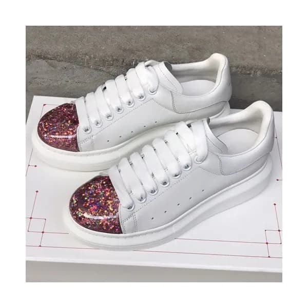 Alexander McQueen 2019 Ladies Leather Sneakers - 알… - 1