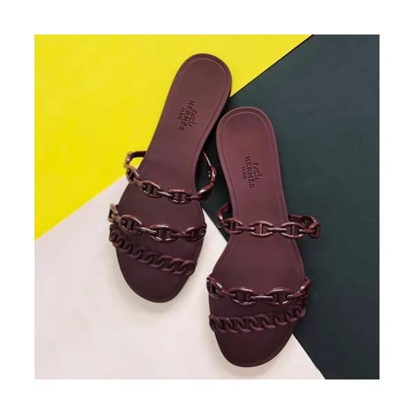 Hermes 2019 Ladies PVC Slipper - 에르메스 2019 여성용 PVC… - 1
