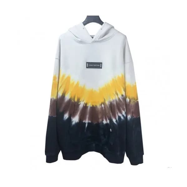 Louis vuitton 2019 Mens Logo Oversize Cotton HoodT… - 1