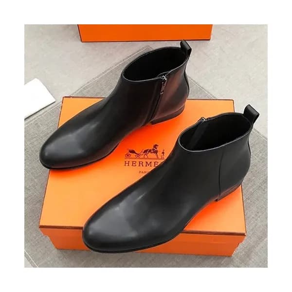 Hermes 2019 Mens Leather Boots - 에르메스 2019 남성용 레더 … - 1