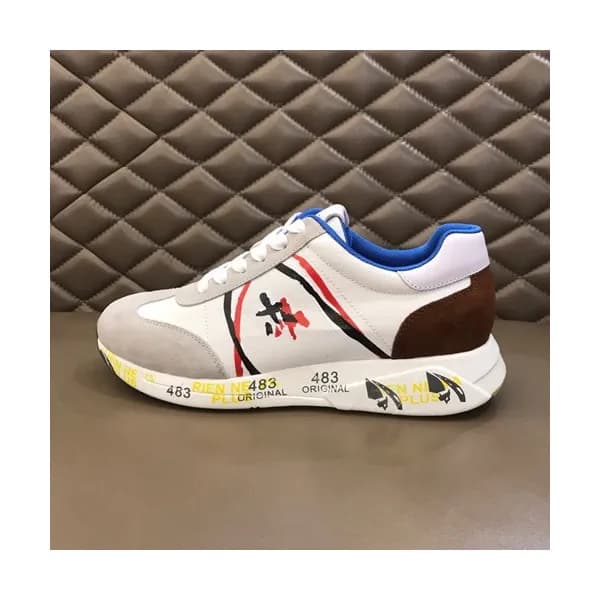 Premiata 2019 Mens Suede Sneakers - 프리미아타 2019 남성… - 1