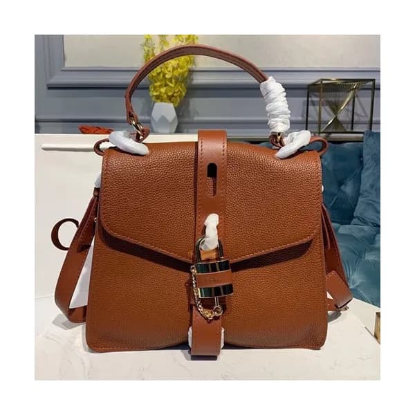 Chole 2019 Aby Leather Tote Shoulder Bag, 30cm - … - 1