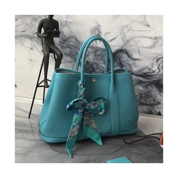 Hermes 2019 Garden Party Leather Tote Bag ,30cm - … - 1
