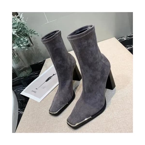 Alexander wang 2019 Ladies Suede High Heel Boots -… - 1
