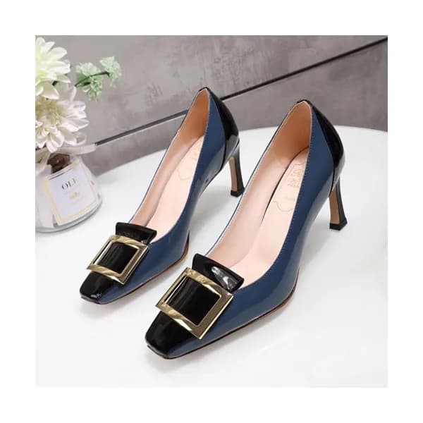 Roger Vivier 2019 Ladies Leather High Heel Pumps -… - 1