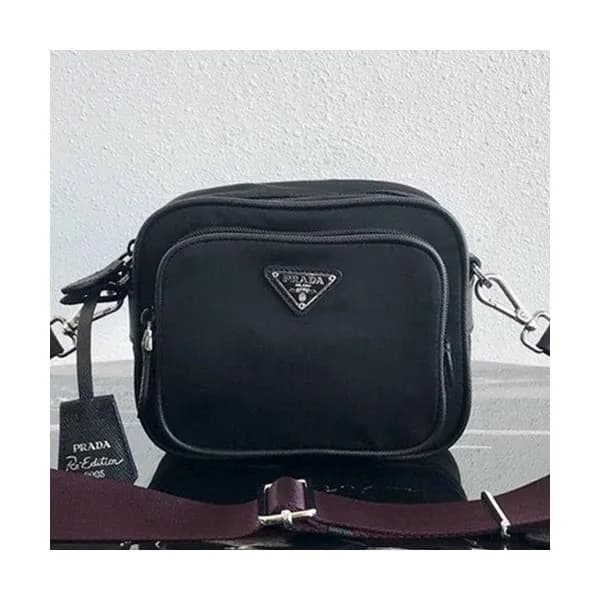 Prada 2019 Camera Nylon Shoulder Bag,14.5cm - 프라다 … - 1