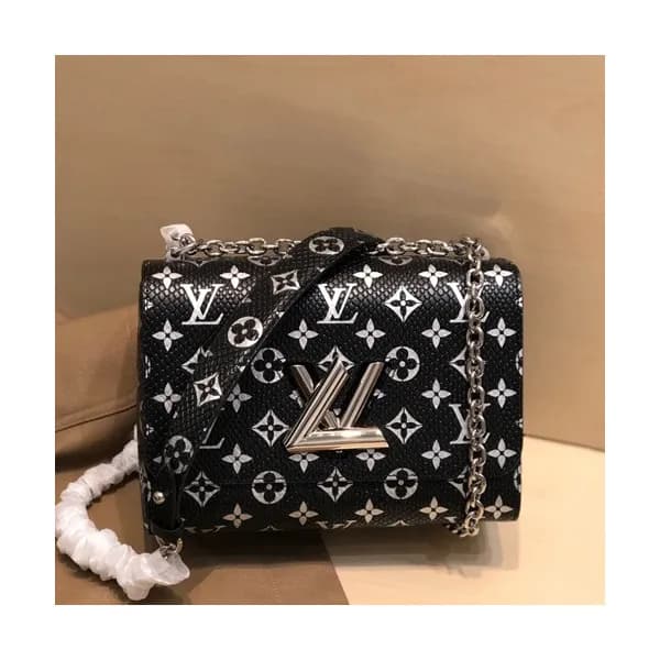 Louis Vuitton 2019 Leather Twist Shouder Bag,23cm … - 1