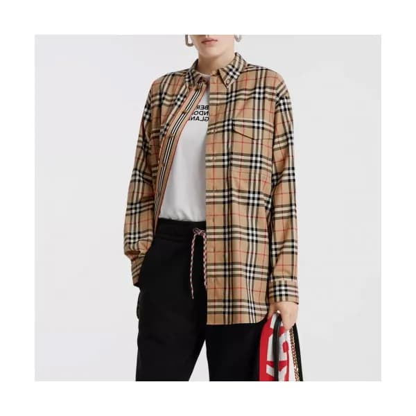 [버버리]Burberry 2020 Mm/Wm Vintage Casual Cotton Tsh… - 1