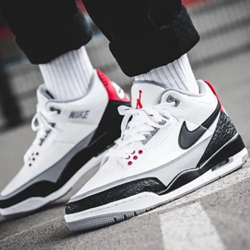 Air Jordan 3 x Nike 2019 Mens Running Shoes - 에어조… - 1