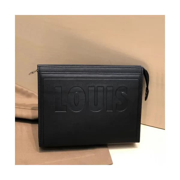 Louis Vuitton 2019 Pochette Voyage Clutch Bag,26cm… - 1