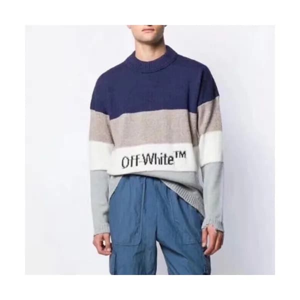 [오프화이트]Off-white 2020 Mens Basic Sweaters - 오프화이트 … - 1