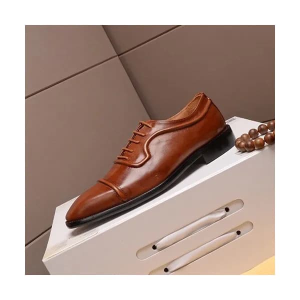 Louis Vuitton 2020 Mens Leather Oxford Shoes - 루이비… - 1