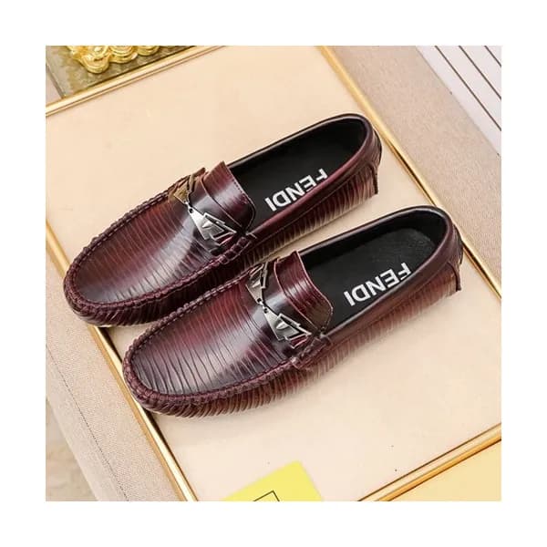 Fendi 2020 Mens Leather Loafer - 펜디 2020 남성용 레더 로퍼… - 1