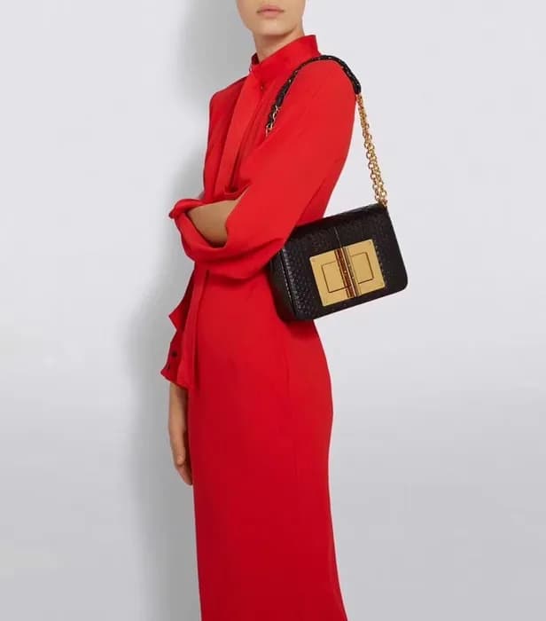 Tom Ford 2022 Leather Shoulder Bag,22cm - 톰 포드 202… - 1