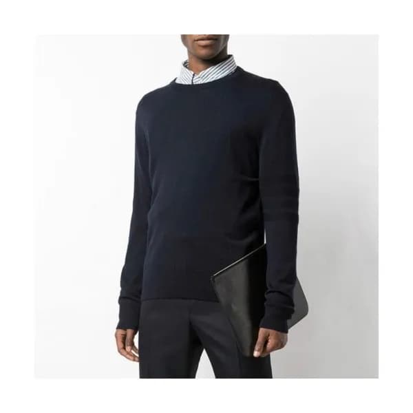 [톰브라운]Thom Browne 2020 Mens Strap Crew-neck Wool S… - 1