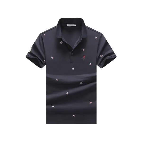 [매장판]Moncler 2020 Mens Logo Cotton Short Sleeved P… - 1