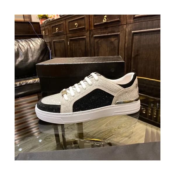 Philipp Plein 2020 Mens Suede & Cubic Sneakers - 필… - 1