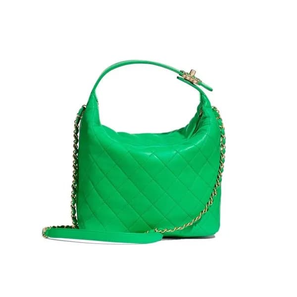 Chanel 2020 Leather Chain Tote Shoulder Cross Bag,… - 1